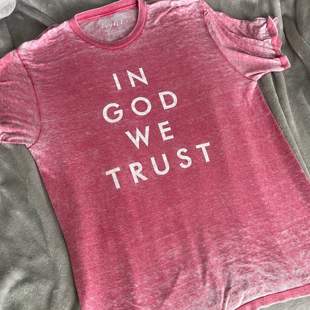 The Light Blonde Tee Shirt Medium Oversized Fit 4th of July
